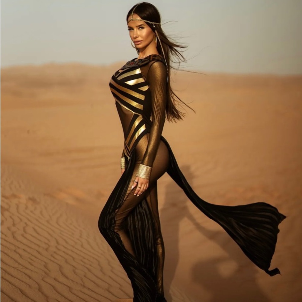 *NEW* LegAvenue 3 Piece Nile Queen Costume